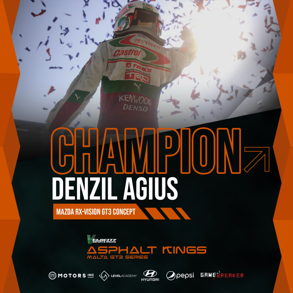 ASPHALT KINGS: DENZEL AGIUS IS CROWNED THE ASPHALT KINGS SEASON 2 CHAMPION