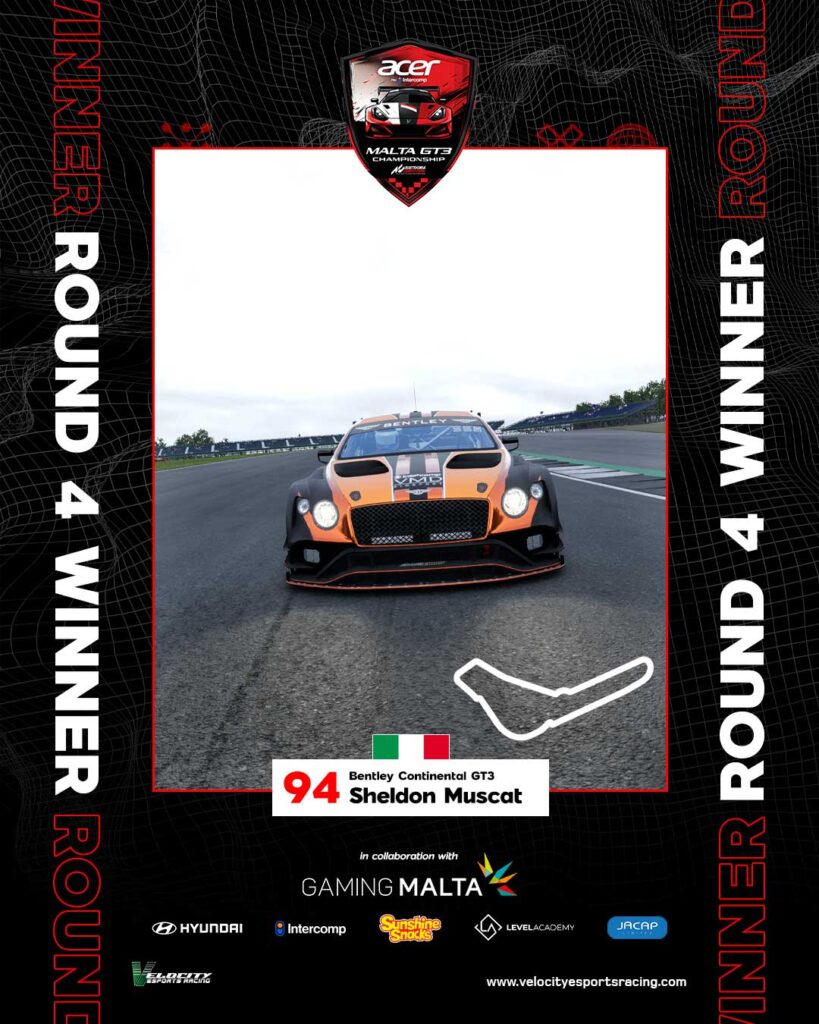 ACER MALTA GT3 CHAMPIONSHIP ROUND 4: MUSCAT WINS IN MOUNT PANORAMA