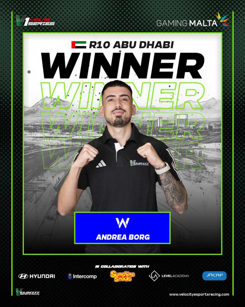 V1 MALTA SERIES ROUND 10: BORG WINS ABU DHABI FINALE, GALEA CROWNED CHAMPION AFTER DRAMATIC STEWARDS DECISION